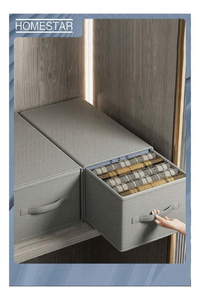 Generic 2 Pack Large Drawer Organizers, Clothing Organizer, Foldable Drawer C...