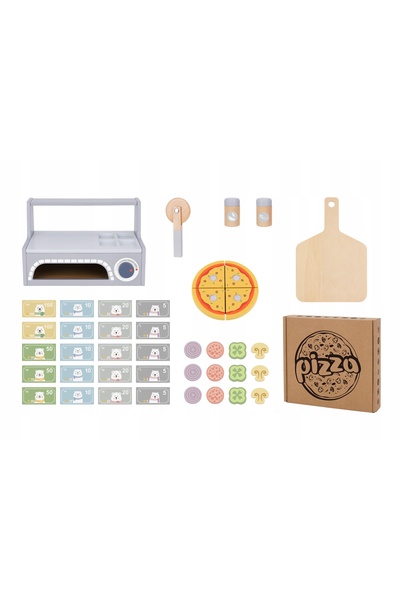 Tooky Toy Accesorii pentru cuptor de pizza cu lemne de pizzerie