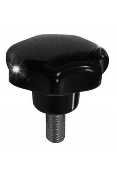 HSI Mâner din bachelită cu știft negru M12*30MM - HS 092870