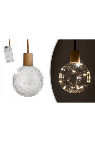 NO BRAND KULA LED 15 CM cu baterii pentru geam