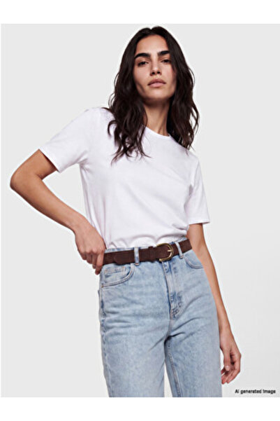 LC Waikiki Brown Suede Women's Belt
