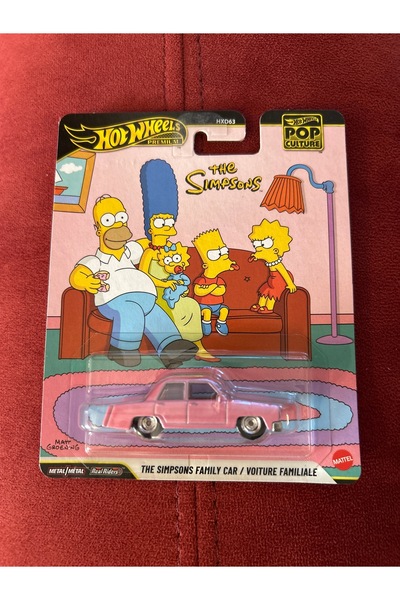 HOT WHEELS Premium the Si̇mpsons Family Car/Voi̇ture Fami̇li̇ale