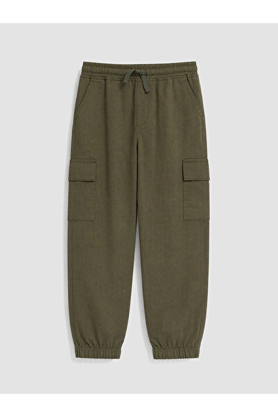 LC Waikiki Two Mt Shop Quality Green Plain Loose & Elastic Cuff Boys' Jogger ...