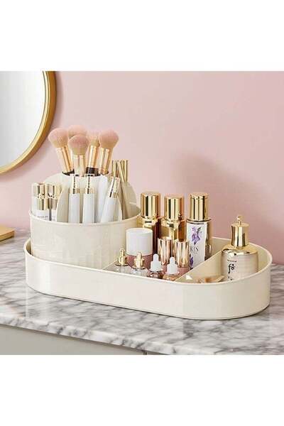 Generic Makeup Organizer Portable Dustproof And Waterproof Cosmetic Storage D...
