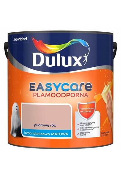 DULUX Vopsea latex EasyCare pentru pereți Roz pudrat mat 2,5L