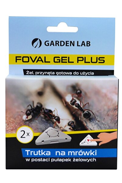 Garden Lab Capcane insecticide pentru furnici 2 bucăți FOVAL GEL PLUS - GL-IN01