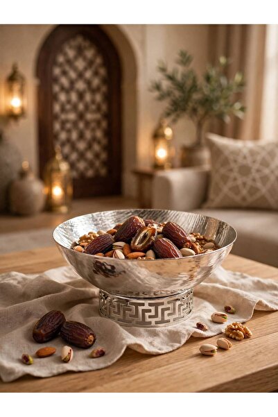 Generic Brand Large Base Patterned Nut Dish