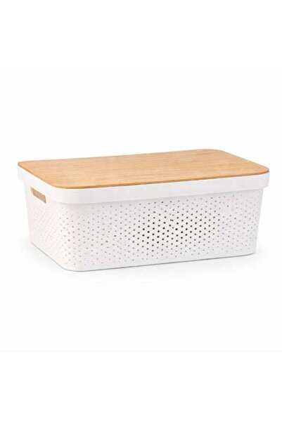 Generic Homesmiths 18L Infinity Storage Container with Bamboo Lid - Large Ven...