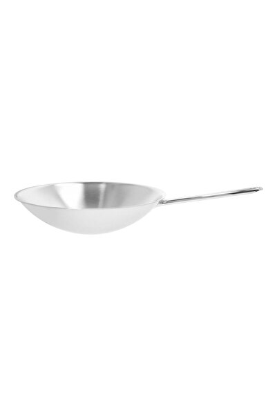 Demeyere Wok pan, stainless steel, 7-Ply, 36cm/6L, "Apollo" -