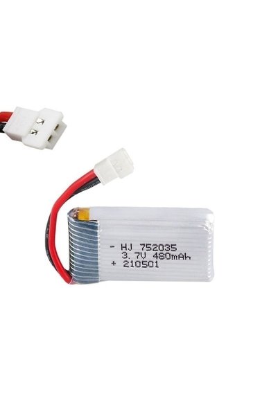 Nafpro Baterie Li-Polimer 480mAh 3.7V 752035/ 37x20x8mm