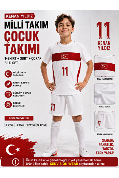 Genel Markalar KENAN YILDIZ MİLLİ TAKIM TÜRKİYE 3'LÜ FORMA SET