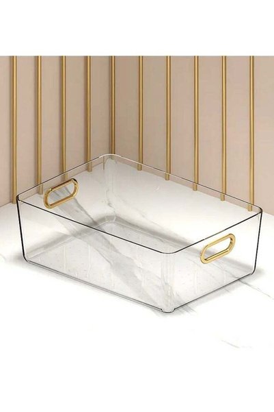Generic Multifunctional Durable Storage Box with Handles (Large)