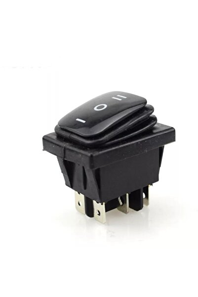BuharaElektronik BE-108W Geniş Işıksız 3 Kademeli Anahtar On-off-on 6 Bacaklı...