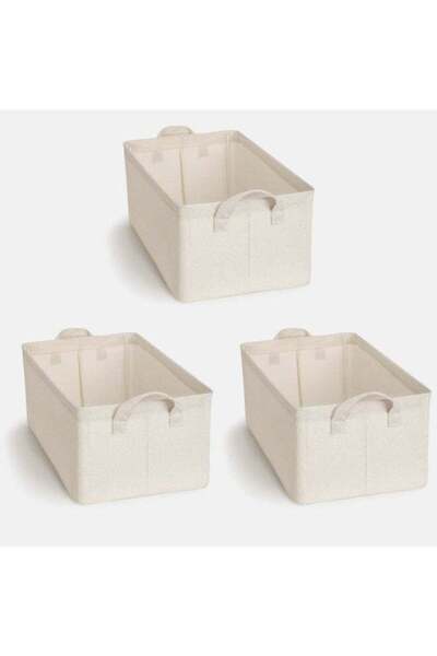 Generic Clothes Organizers Closet Storage Boxes 3pcs Bedroom Closet Storage O...