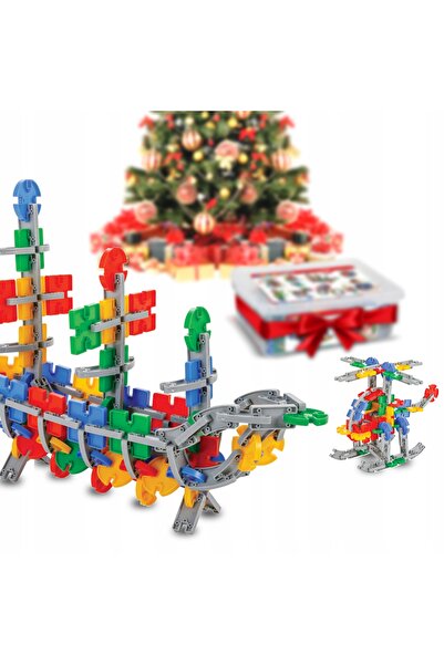 woopie Set de cuburi de construcție în cutie, 320 de piese Joc și Logică