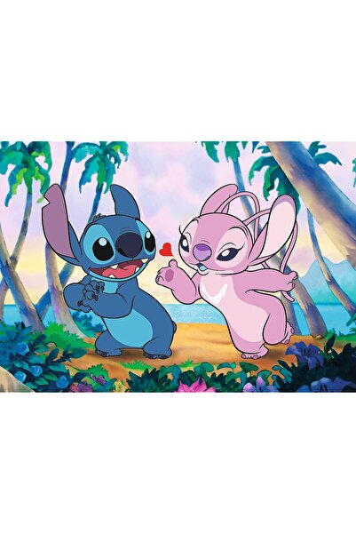 Trefl PUZZLE 1000 PREMIUM PLUS STITCH I ANGEL 12079