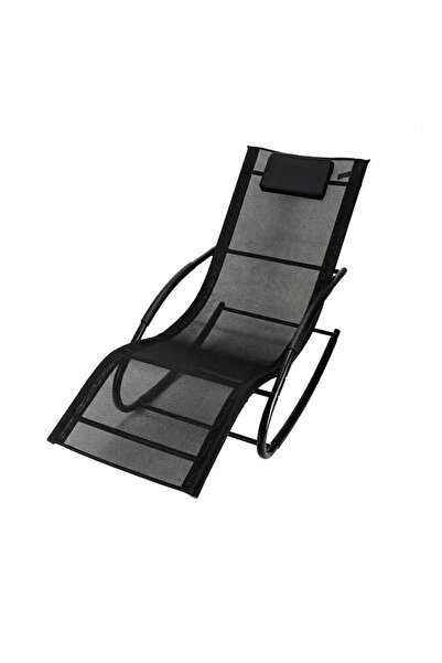 NO BRAND LUARO șezlong balansoar de exterior cu tetieră