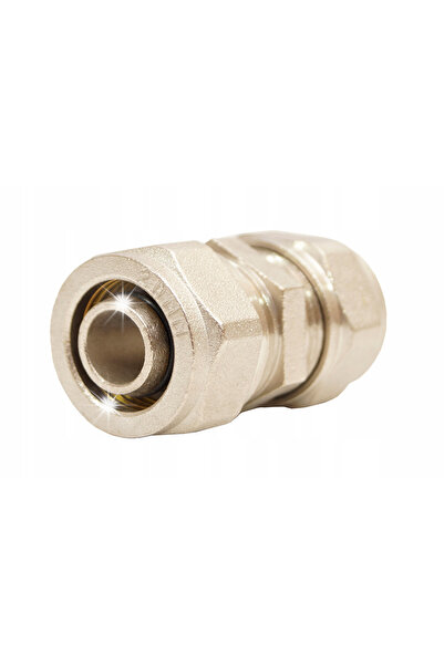 DIAMOND PEX-AL-PEX CONECTOR CROMAT 20*20 DUBLU - D003.20*20