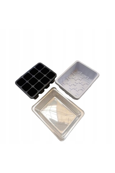 MARTIGUES 327498 Set de 3 mini-serre pentru cultivarea plantelor