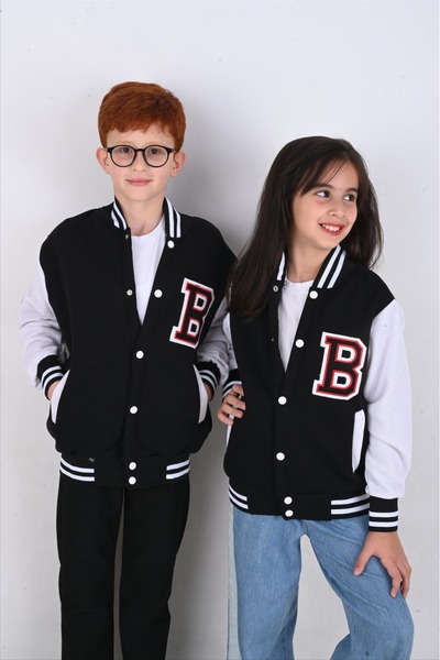 Sindel Unisex Oversize Kız,Erkek Kolej Ceket