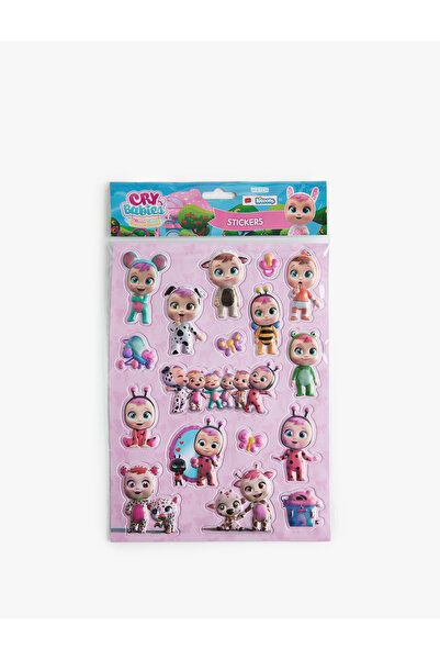 Koton Cry Babies Lisanslı Karışık Figürlü Sticker Seti