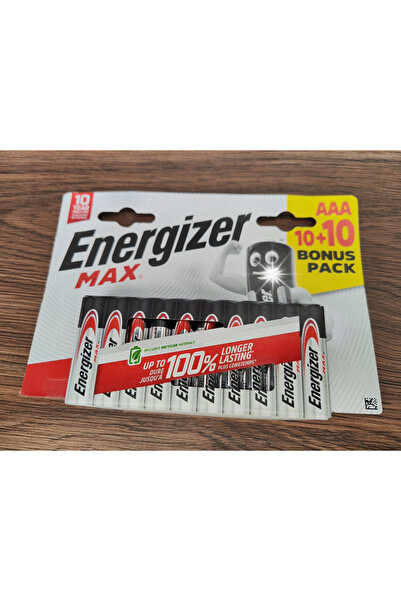 Energizer BATERIE MAX AAA LR03 10+10 BUCĂȚI EN 438314
