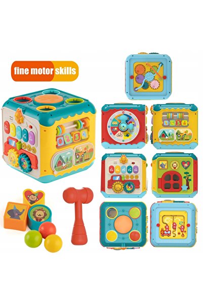 woopie Cub de activități multifuncțional Montessori 6 în 1 - 18 luni BEBE