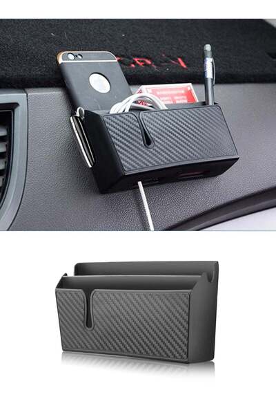 Generic Car Seat Gap Storage Box, Multifunctional Center Console Organizer wi...