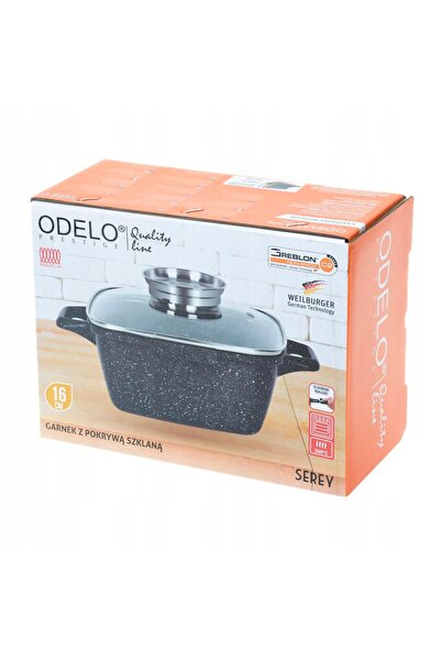Odelo SET PLITĂ CU INDUCȚIE, PENTRU GAZ, CU CAPAC, TRADIȚIONAL, PĂTRAT, 1.7L ...