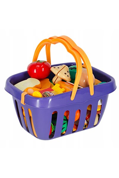 Ikonka Set pentru tăiat legume și fructe 36 piese. z Accesorii în coș