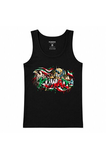 Rabona Fashion Kuwait Falcon Skyline Heritage Graffiti Graphic Tank Top