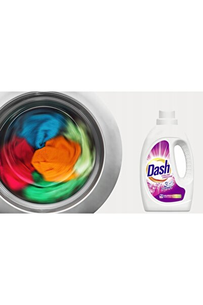 Dash Detergent lichid de rufe color Frische pentru rufe colorate 100 spălări ...