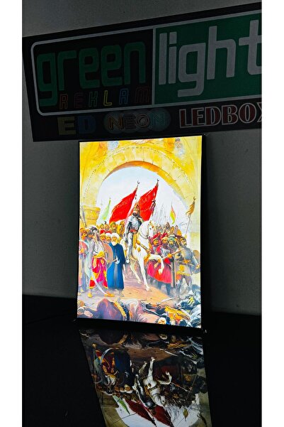 Fatih Sultan Mehmet Lightbox Tablo