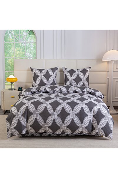 Cotton World Set lenjerie de pat 160x200cm + cearșaf de pat 4 piese Modele AM...