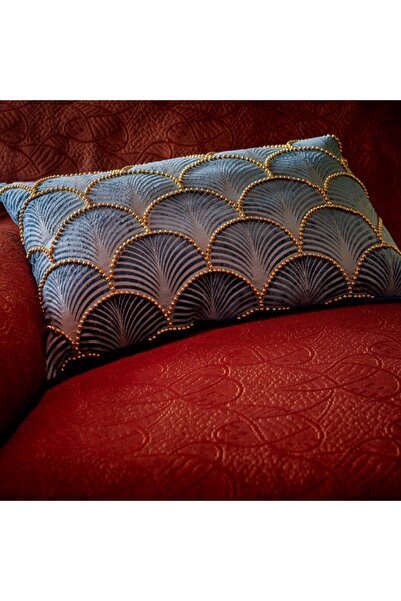 DECORIS Pernă decorativă moale, verde, elegantă, 30x50 cm