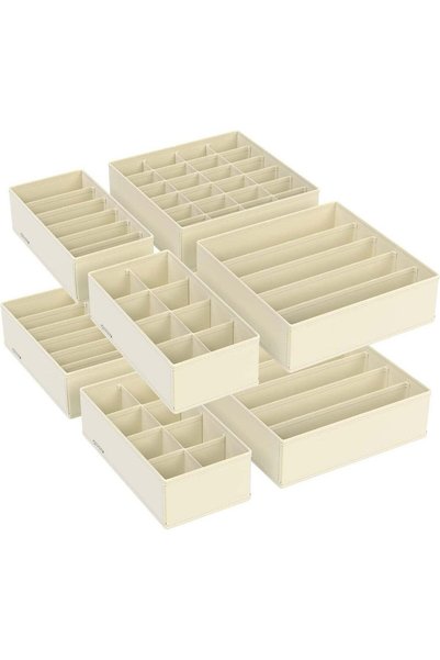 Generic Underwear organizer set of 8, foldable drawer organizer, wardrobe org...