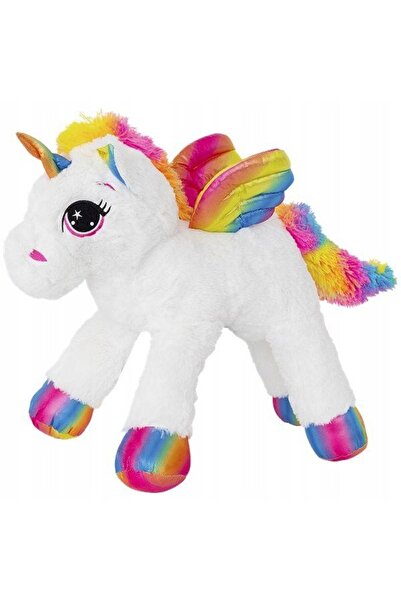 Norimpex Jucărie de pluș unicorn mare, 75 cm, pernă de pluș moale.