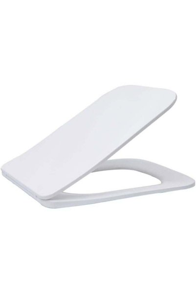 Generic Square & Rectangular Toilet Seat Cover – Quick-Release & Soft-Close R...
