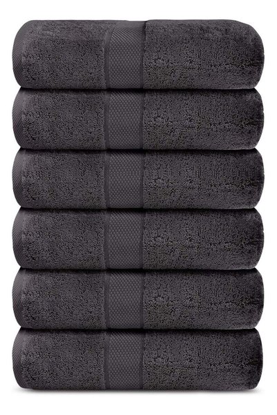 Generic Lavish Touch 100% Cotton Aerocore Pack of 6 Hand Towels