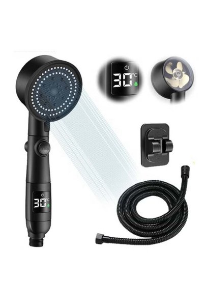 Generic Handheld Shower 5 Modes Power Shower Head,Shower Head and Hose 2m wit...