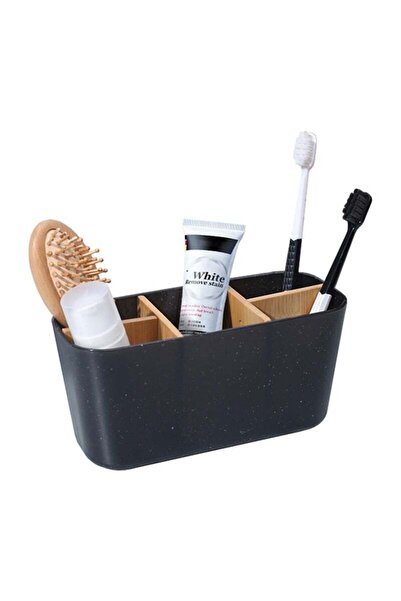 Generic Bathroom Toothbrush Holders，5 Slots Multi-functional Organizer for Ba...
