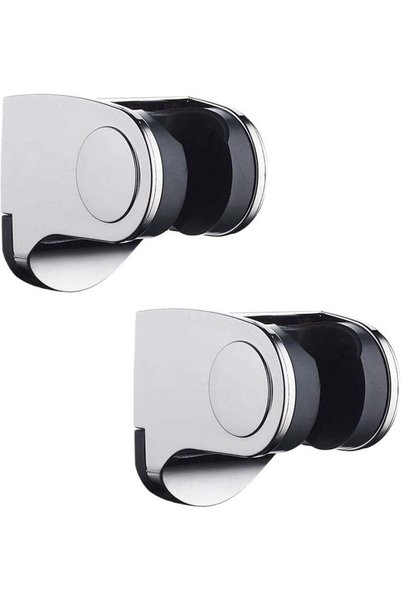 Generic 2 Pack Shower Head Holder Wall Mount, Adjustable Handheld Shower Moun...