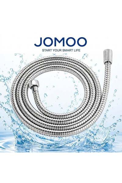 Generic Shower Hose, 1.5 m Stainless Steel Shower Head Hose, 360°Anti-twist S...