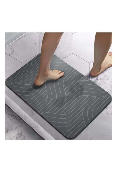 Generic Diatom Bath Mat – Anti-Slip Bathroom Floor Mat, Quick-Dry, Super Abso...