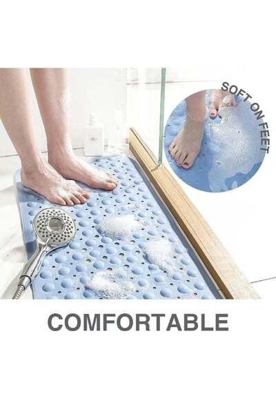Generic Non Slip Bath Mat Anti Slip Shower Mat - 40 * 100 cm Rectangular Bath...