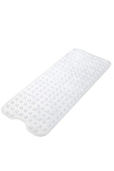 Generic Bathtub Anti-Slip Mat Bath Transparent 100x40cm