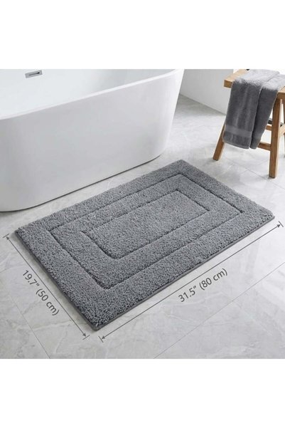 Generic 50x80 Bath Mat Foam Sponge Anti-Slip Absorbent Washable, Comfortable ...