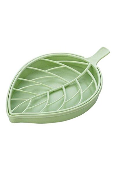 Generic Leaf Shaped Soap Holder Multicolour 17.3 x 10.5 x 2centimeter
