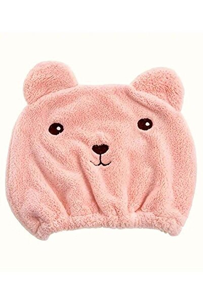 Generic Unisex-Adult Soft Polyester Fiber Hair Towel Cap, Knitted Fabric, Uns...