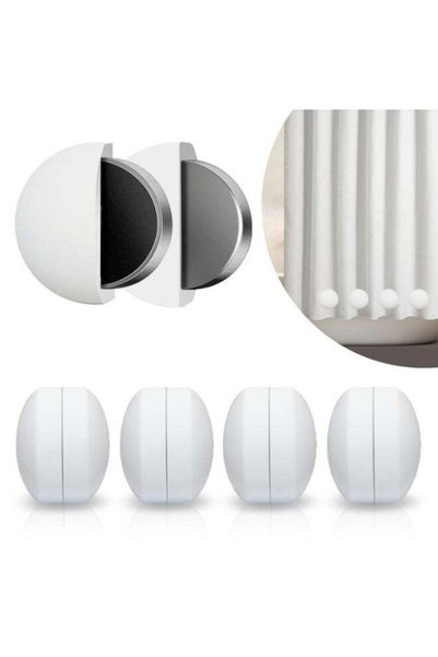 Generic 8 Pcs Shower Curtain Weights, Silicone Fully Wrapped High Strength Sh...